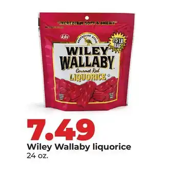 Hy-Vee Wiley Wallaby liquorice offer
