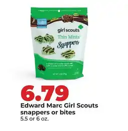 Hy-Vee Edward Marc Girl Scouts snappers or bites offer