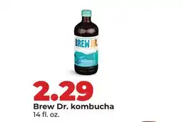 Hy-Vee Brew Dr. kombucha offer