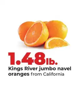 Hy-Vee Kings River jumbo navel oranges offer