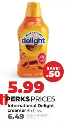 Hy-Vee International Delight creamer offer