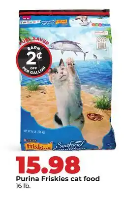 Hy-Vee Purina Friskies cat food offer