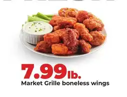 Hy-Vee Market Grille boneless wings offer