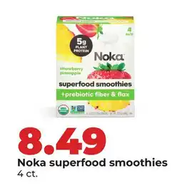 Hy-Vee Noka superfood smoothies offer