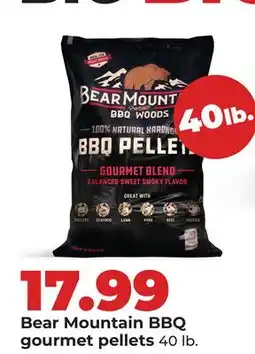 Hy-Vee Bear Mountain BBQ gourmet pellets offer