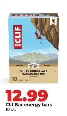 Hy-Vee Clif Bar energy bars offer