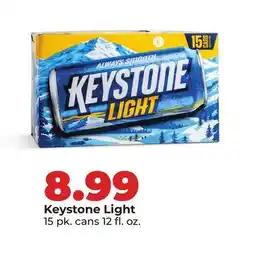 Hy-Vee Keystone Light offer