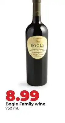 Hy-Vee Bogle Family wine offer