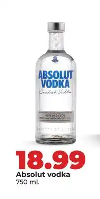 Hy-Vee Absolut vodka offer