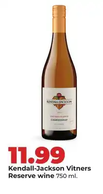 Hy-Vee Kendall-Jackson Vitners Reserve wine offer