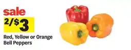 Meijer Red, Yellow or Orange Bell Peppers offer