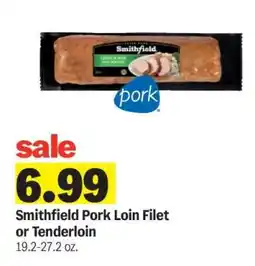 Meijer Smithfield Pork Loin Filet or Tenderloin offer