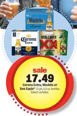 Meijer Corona Extra, Modelo or Dos Equis offer