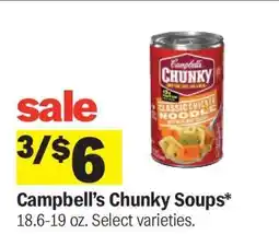 Meijer Campbell's Chunky Soups offer