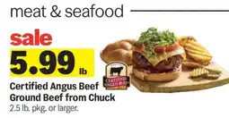 Meijer Certified Angus Beef Ground Beef from Chuck offer