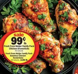 Meijer Fresh from Meijer Family Pack Chicken Drumsticks offer