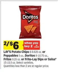 Meijer Doritos Nacho Cheese offer