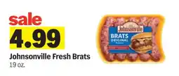 Meijer Johnsonville Fresh Brats offer