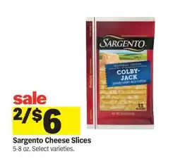 Meijer Sargento Cheese Slices offer