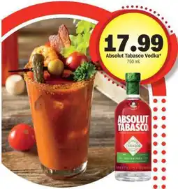 Meijer Absolut Tabasco Vodka offer