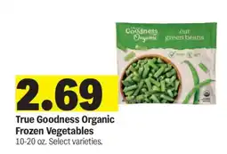Meijer True Goodness Organic Frozen Vegetables offer