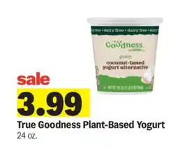 Meijer True Goodness Plant-Based Yogurt offer