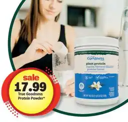 Meijer True Goodness Protein Powder offer