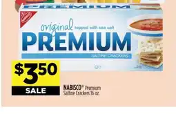 Dollar General NABISCO Premium Saltine Crackers 16 oz offer