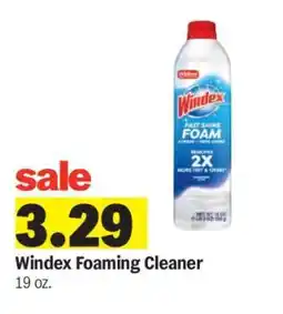 Meijer Windex Foaming Cleaner offer