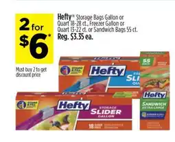 Dollar General Hefty Storage Bags offer