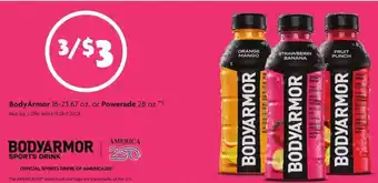BODYARMOR or Powerade