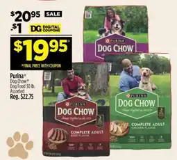 Dollar General Purina Dog Chow offer