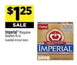 Dollar General Imperial Margarine Quarters 16 oz offer
