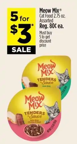 Dollar General Meow Mix offer