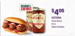 Commissary VICTORIA Pasta Sauce offer