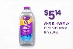 Commissary ARM & HAMMER Fresh Burst Fabric Rinse offer