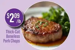 Commissary Thick-Cut Boneless Pork Chops offer