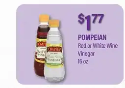 Commissary POMPEIAN Red or White Wine Vinegar offer