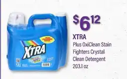 Commissary XTRA Plus OxiClean Stain Fighters Crystal Clean Detergent offer