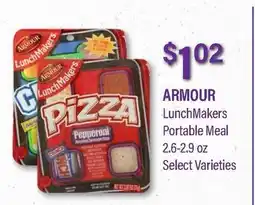 Commissary ARMOUR LunchMakers Portable Meal offer