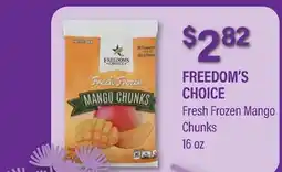 Commissary FREEDOM'S CHOICE Fresh Frozen Mango Chunks offer