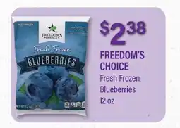 Commissary FREEDOM'S CHOICE Fresh Frozen Blueberries offer