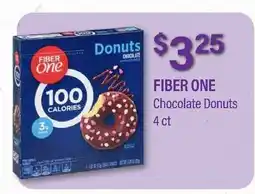 Commissary FIBER ONE Chocolate Donuts offer