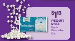 Commissary FREEDOM'S CHOICE Regular Marshmallows offer