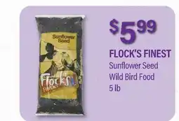 Commissary FLOCK'S FINEST Sunflower Seed Wild Bird Food offer