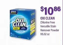 Commissary OXI CLEAN Chlorine Free Versatile Stain Remover Powder offer