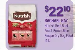 Commissary RACHAEL RAY Nutrish Real Beef Pea & Brown Rice Recipe Dry Dog Food offer