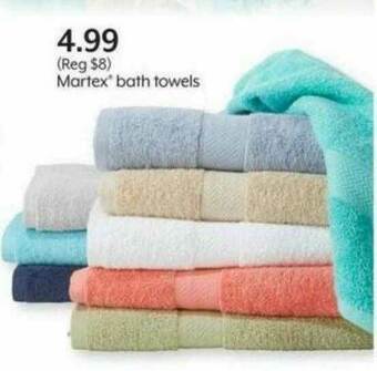 Bealls Martex Bath Towels offer