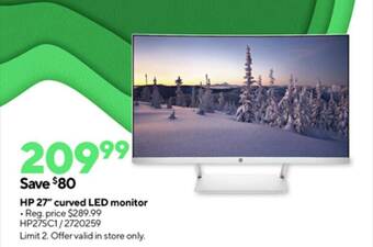 Staples Hp 27 offer