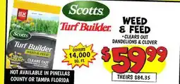 Ollie's SCOTTS WEED & FEED offer